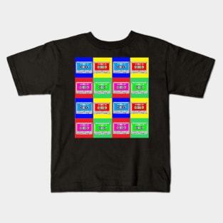 cassettes tapes pop art Kids T-Shirt